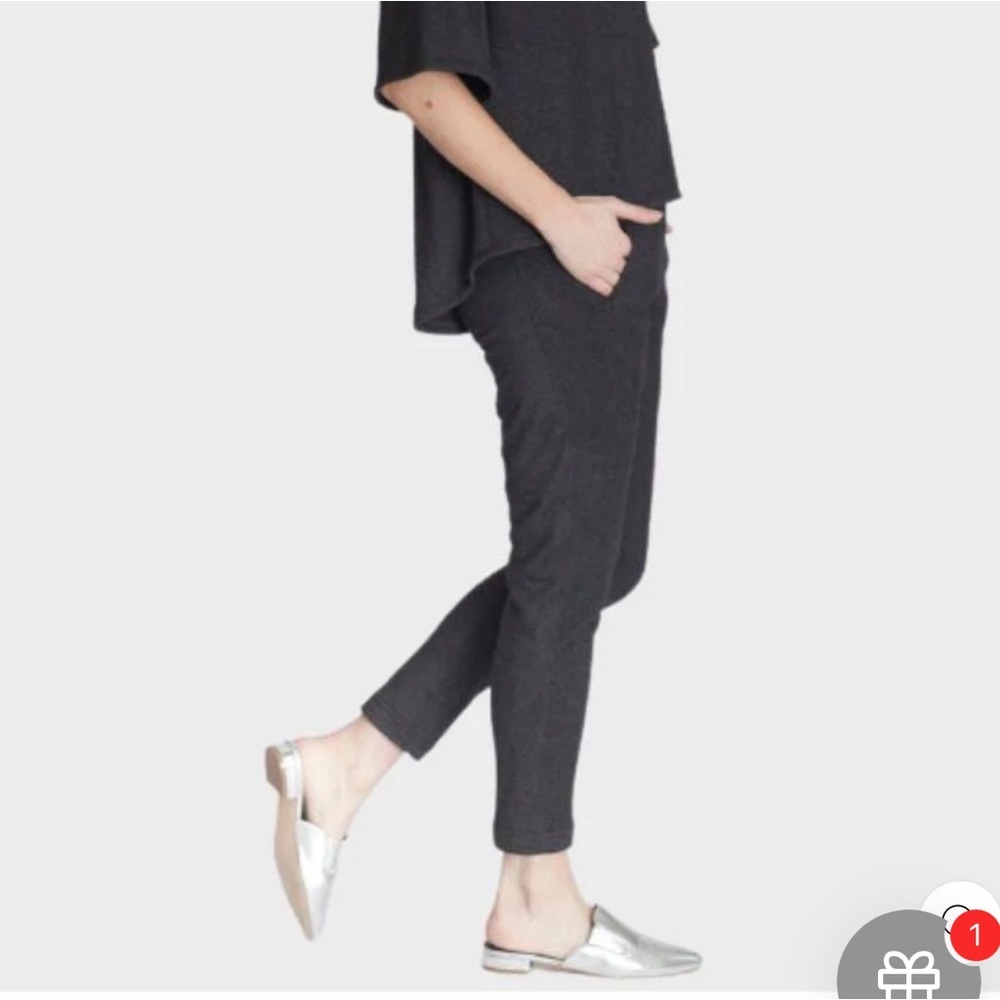 BUKI Women's Soft Casual Charcoal Jogger unisexy jogger pant ruched cropped